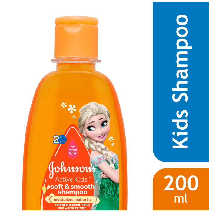 Johnsons active kids soft & smooth shampoo